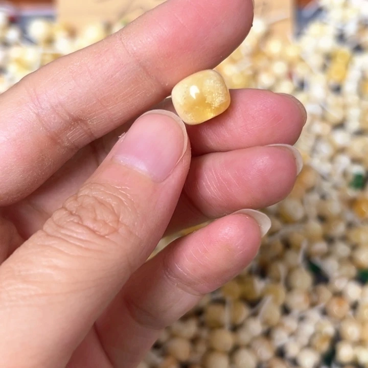 蜜蜡未镶嵌裸石10.5mm一个