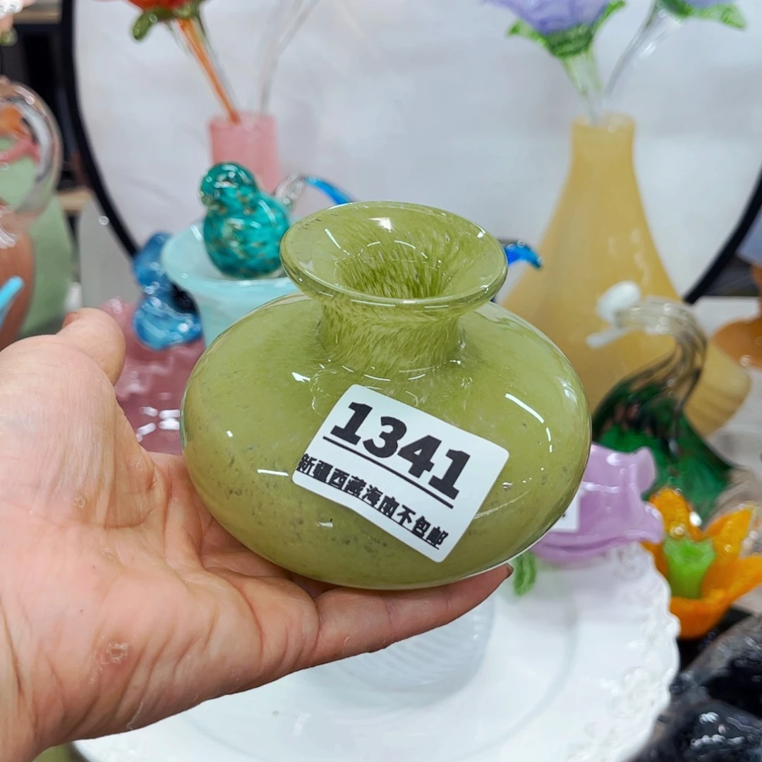 1341香薰瓶 家悦琉璃花器摆件