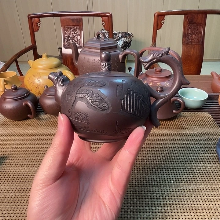 紫砂茶壶宜兴紫砂壶9