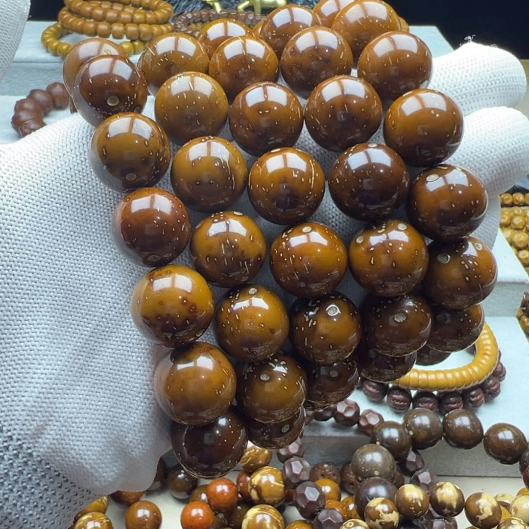 紫金鼠手串紫金鼠瑕疵款闪3