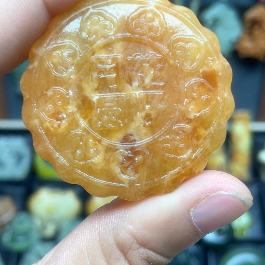 未镶嵌蛇纹石玉项链