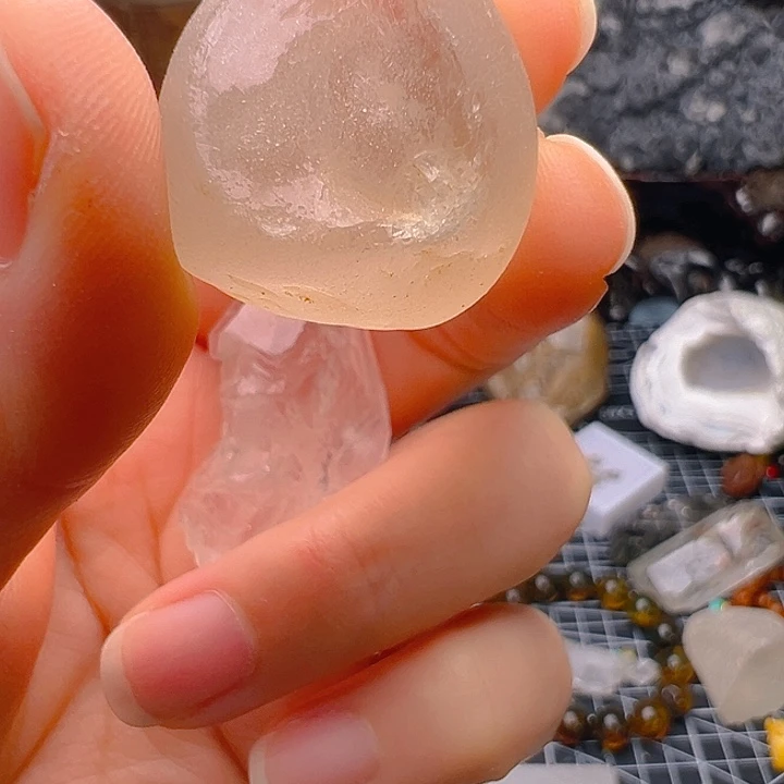 紫晶珠宝半成品银S925镶嵌小*