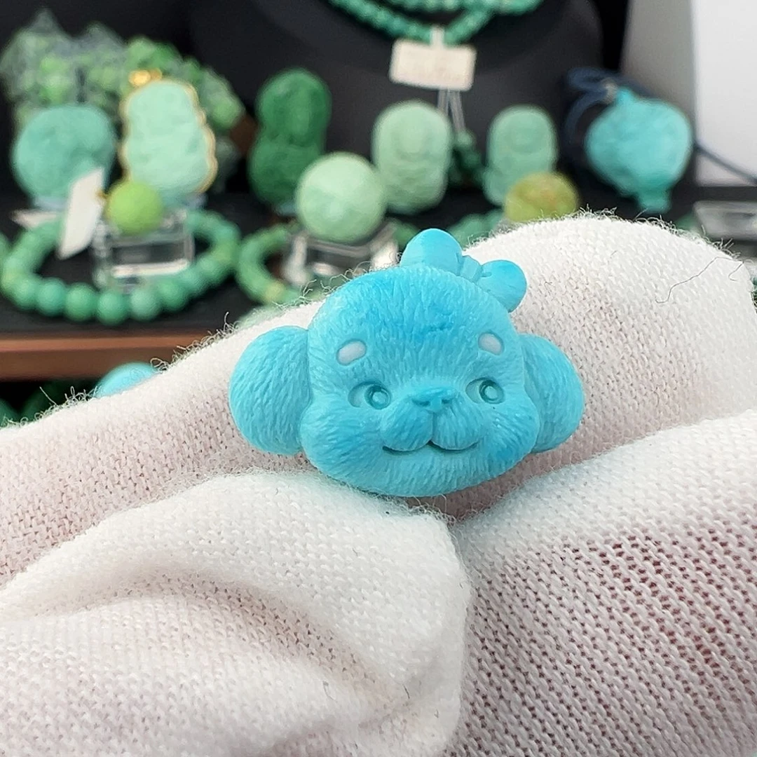 绿松石未镶嵌绿松石主播万丽