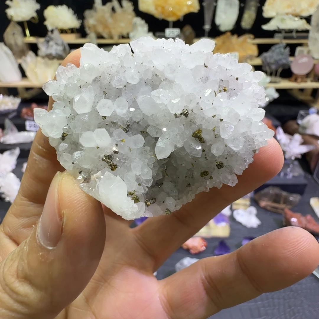 石材天然水晶摆件