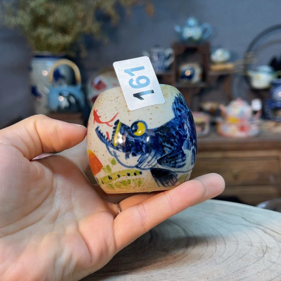 杯素浅陶瓷手工手绘