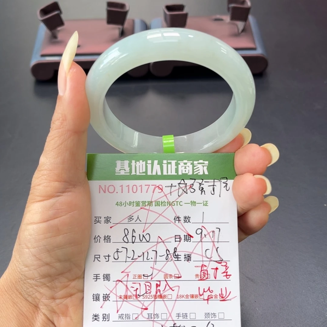 未镶嵌手镯翡翠多人