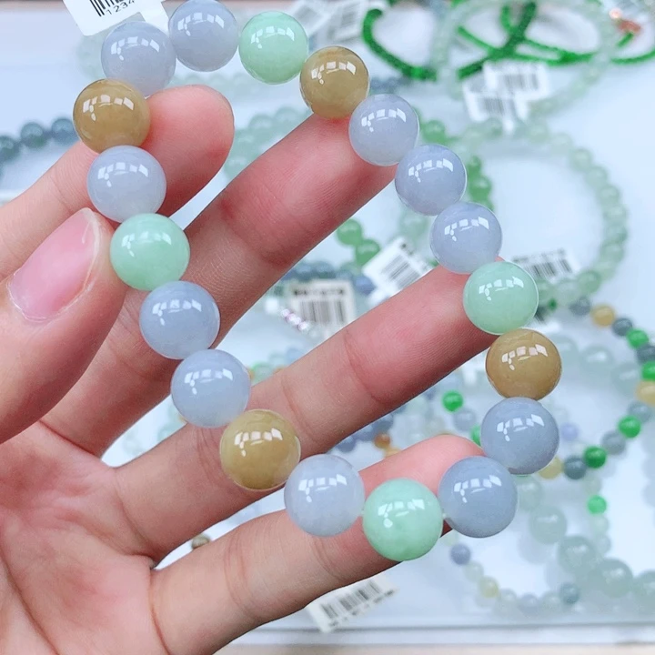 未镶嵌手链翡翠翡翠