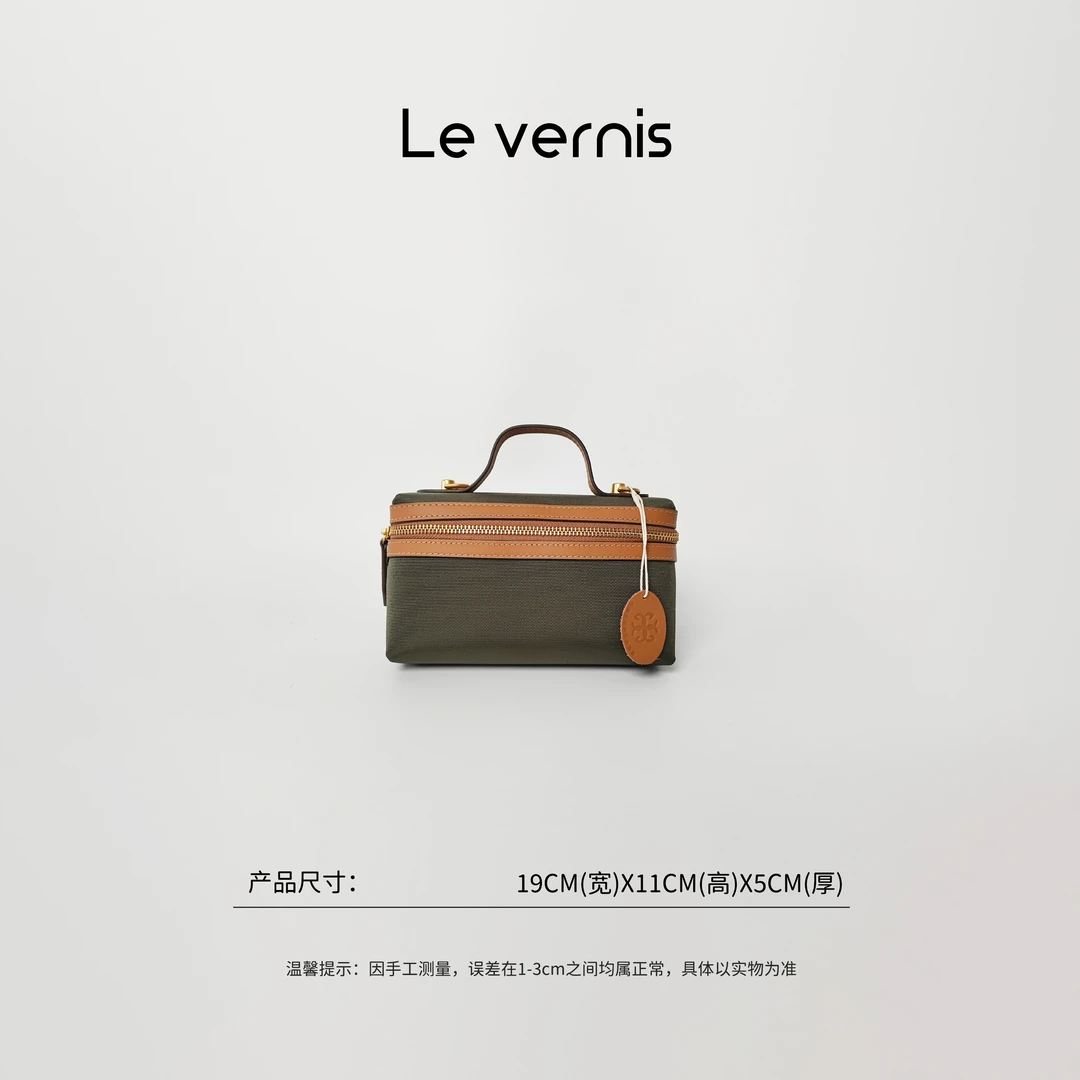 【工厂直销】夏季新款时尚小方包水松底牛皮手拎包可斜挎饭盒包