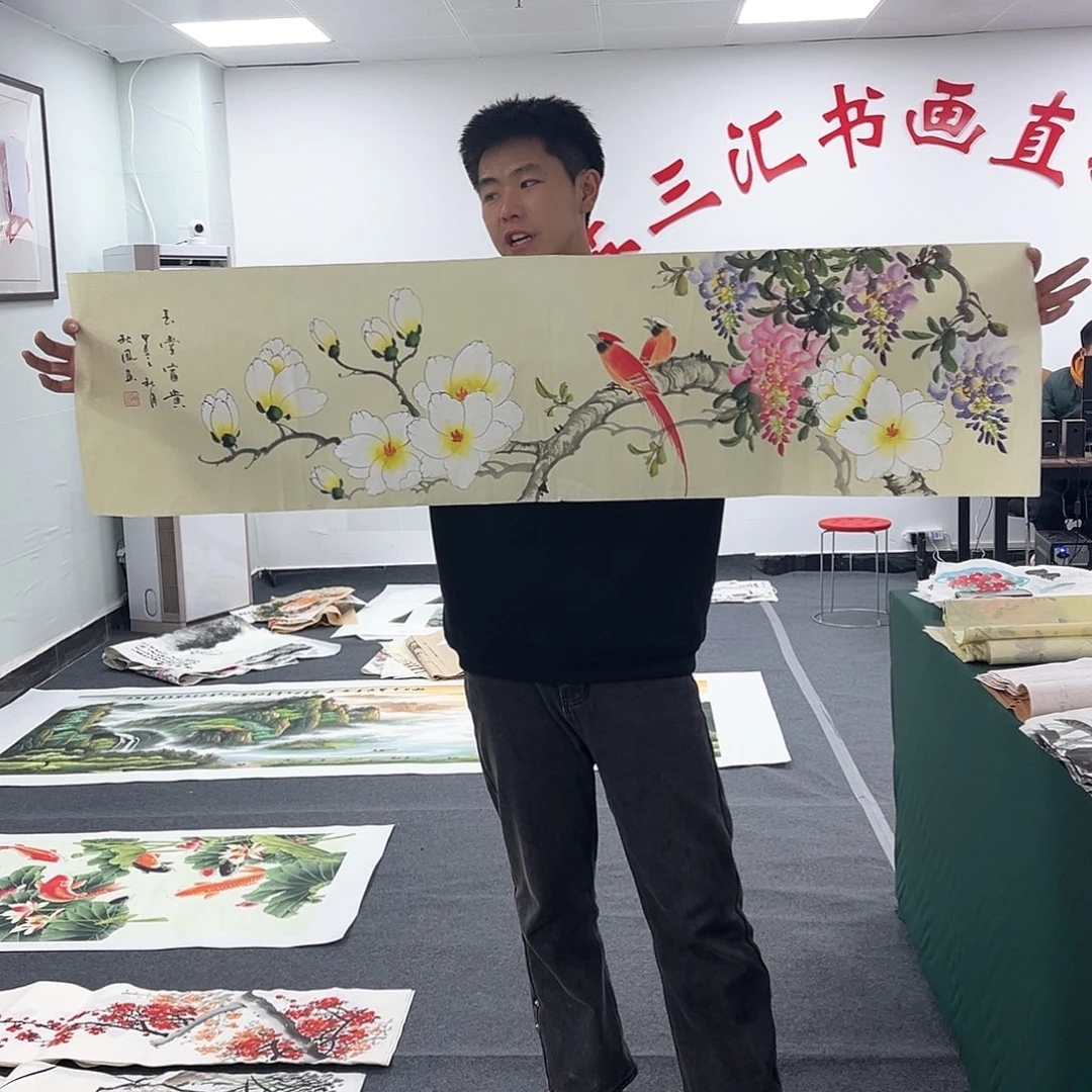 国画宣纸国画纯手绘作品