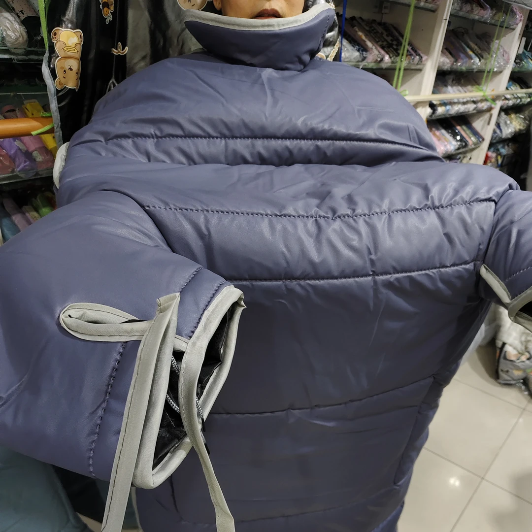 电动车挡风被冬季加绒加厚防水防风护肩护腿通用款冬款