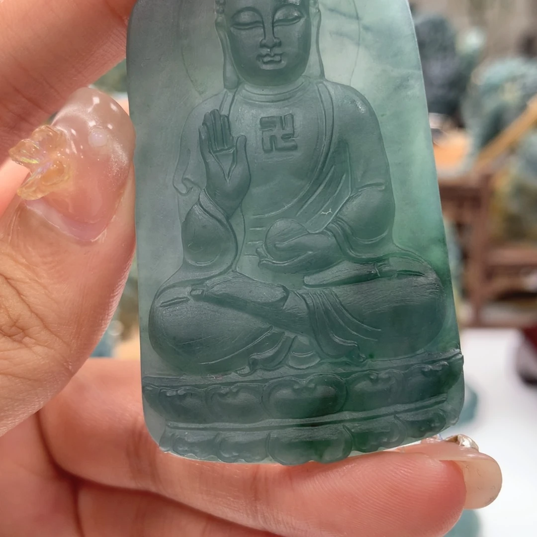 未镶嵌定制翡翠毛货不退不换