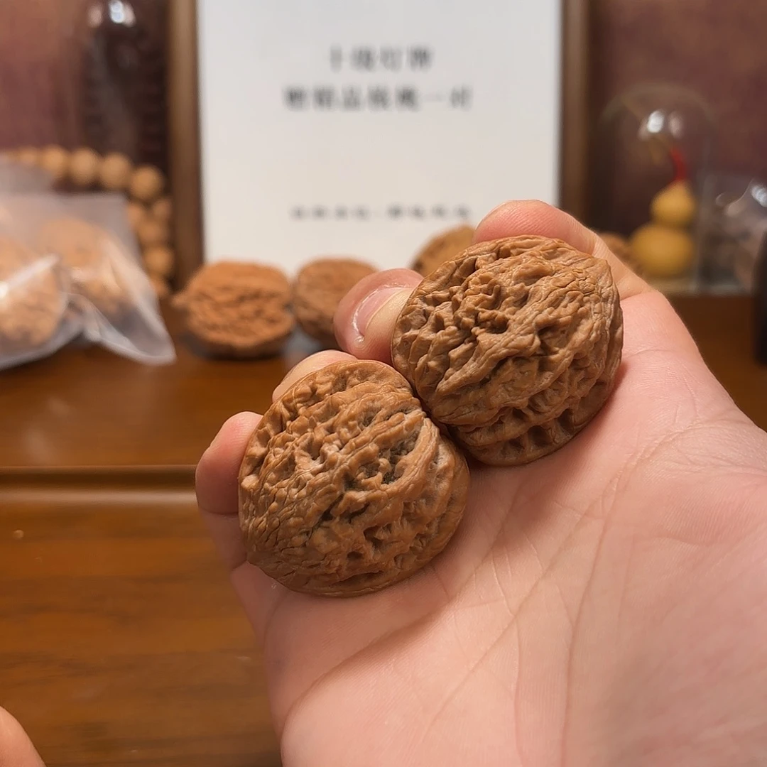 吊坠文玩核桃虎头