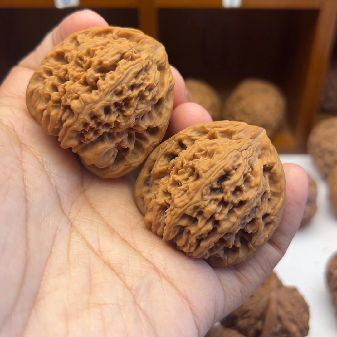 文玩核桃吊坠42全品南疆石