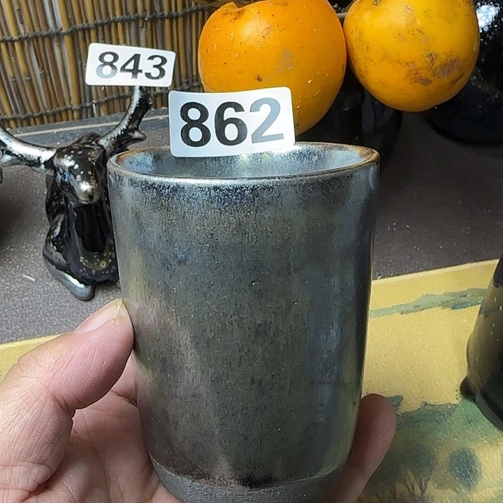 茶盏建盏杯主人杯龙窑柴烧