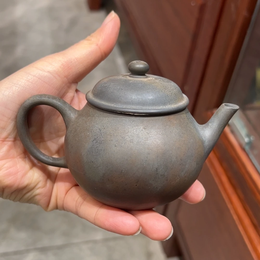 贵台龙窑柴烧茶壶A19