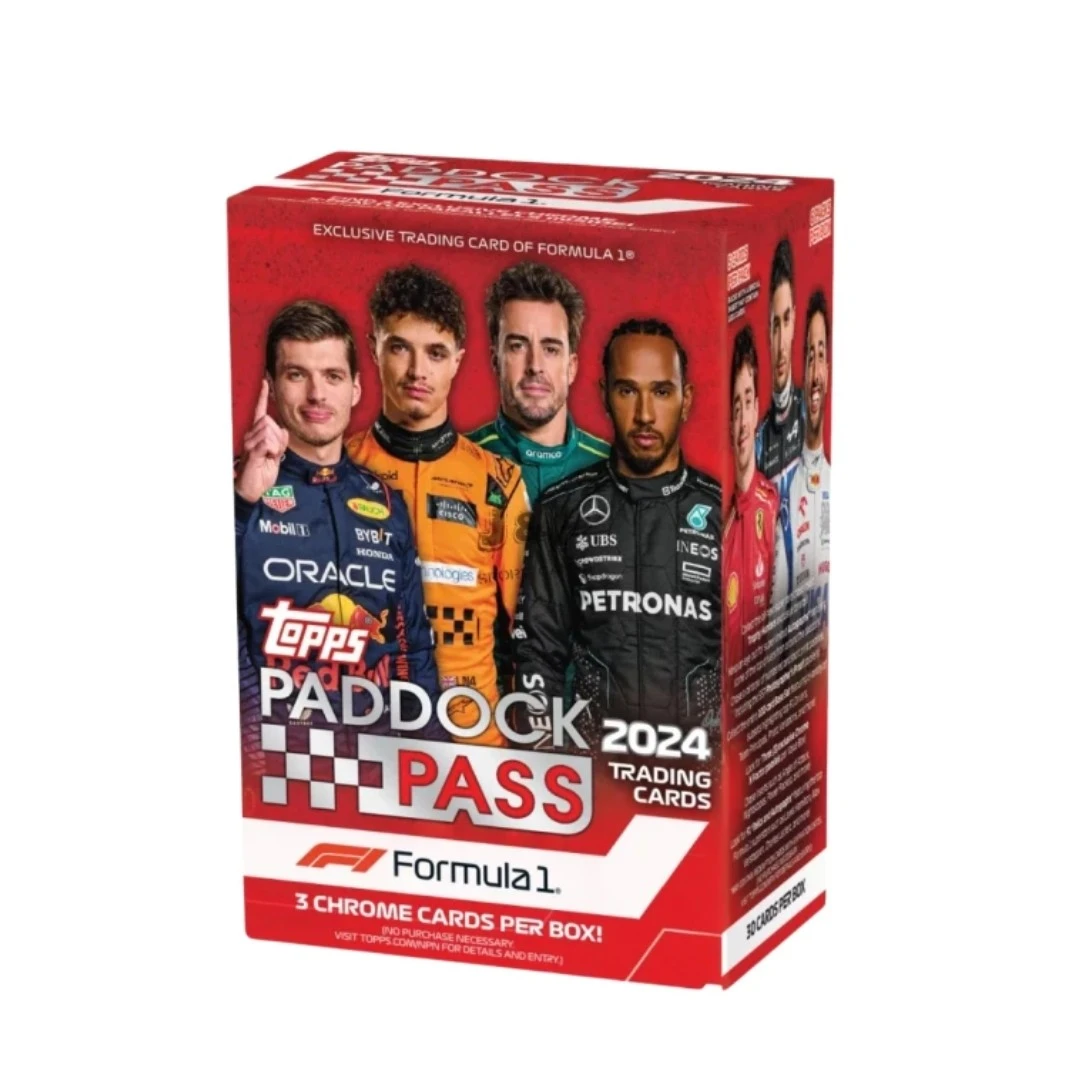 【拆盒】2024 Topps Paddock Pass F1 Value 围场通行证 手雷 盲盒