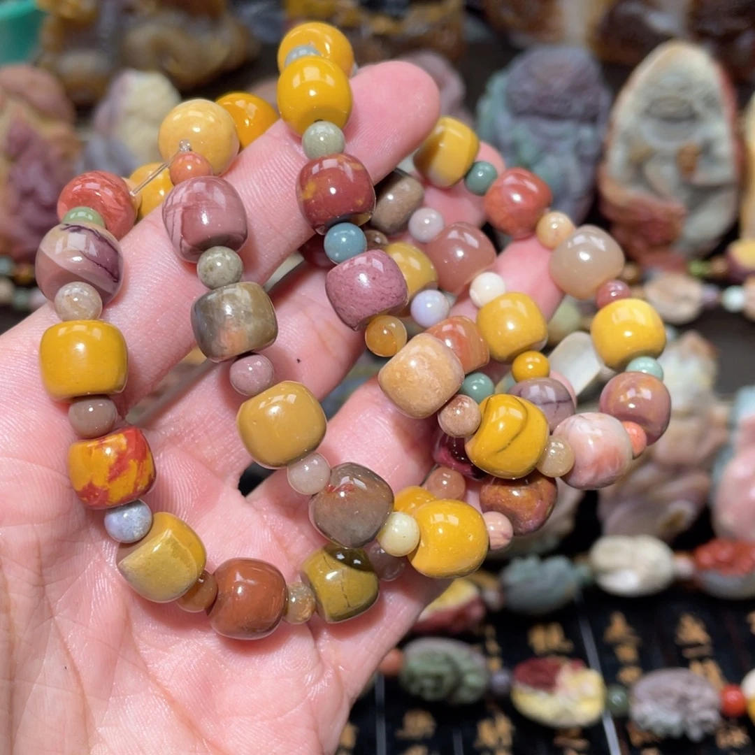 石英质玉未镶嵌手链