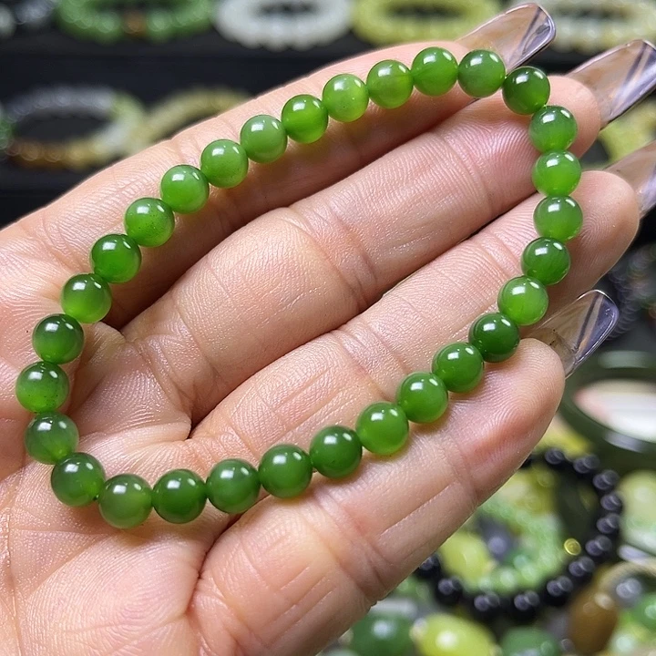 和田玉未镶嵌手串