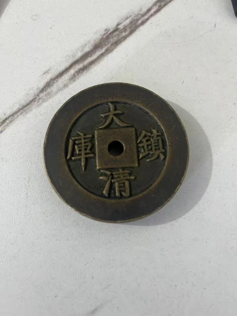M097选手工背乾摆件现代仿古复古工艺摆件