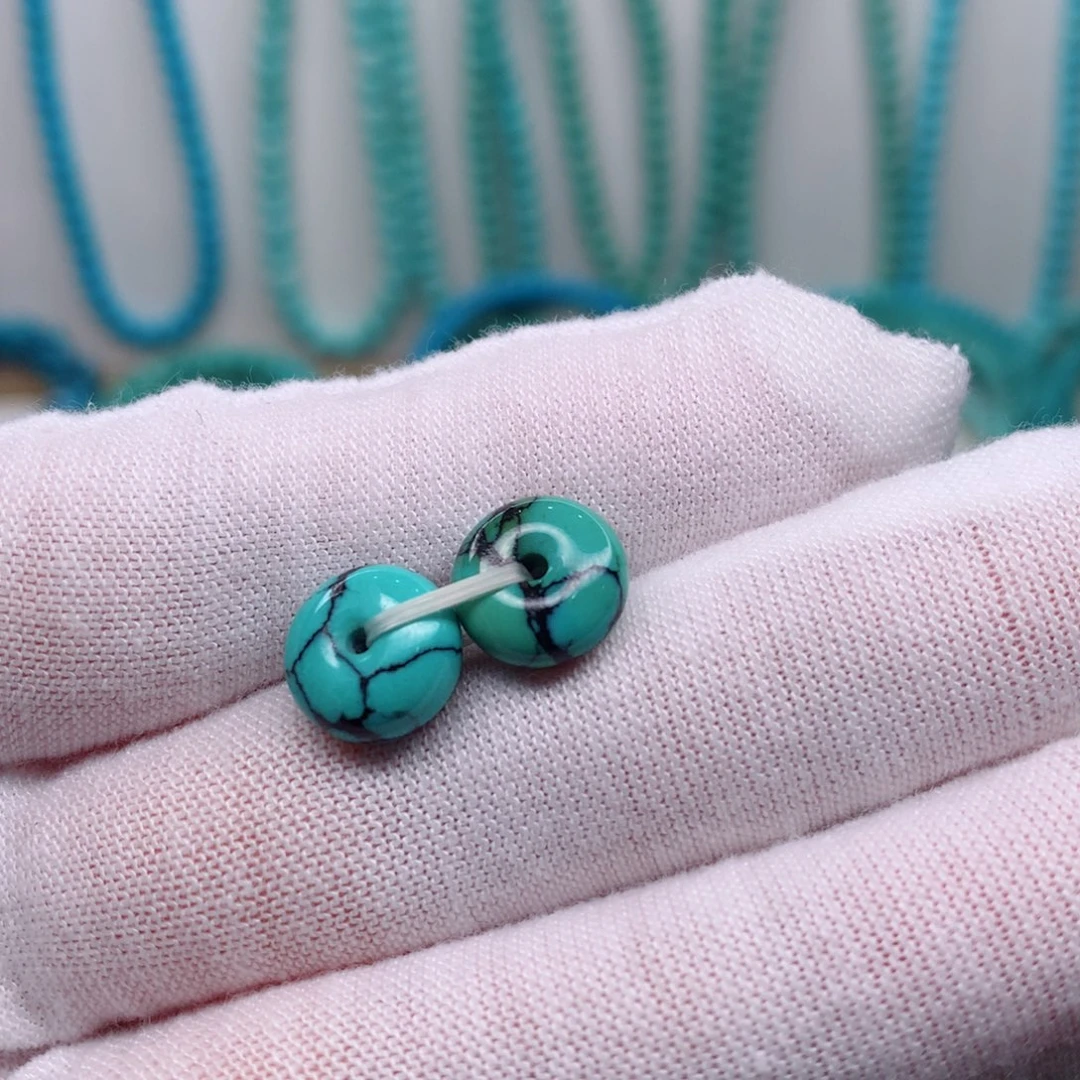 未镶嵌绿松石面包圈