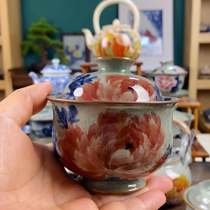 瓷片手工制作工艺精湛等