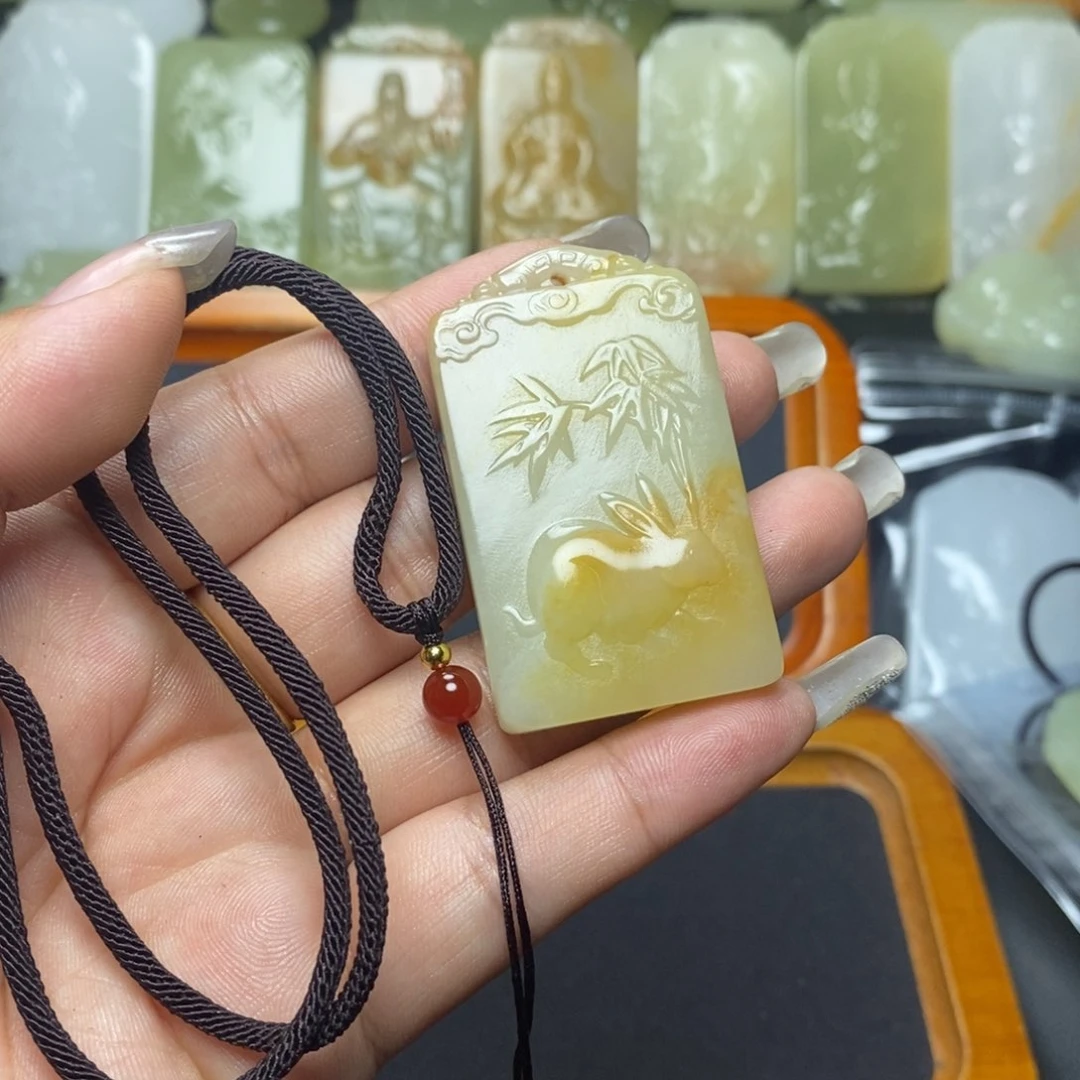 昆仑山料方解石玉