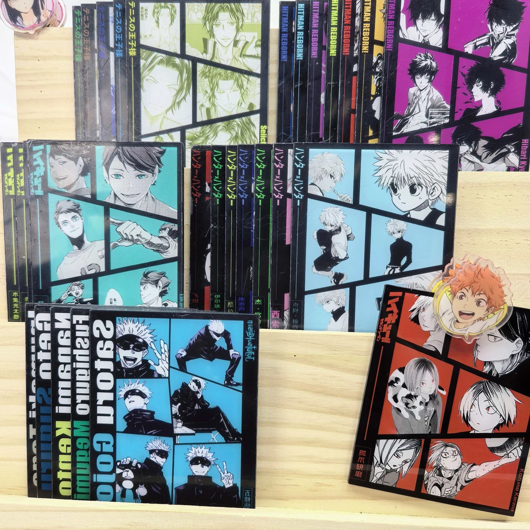 ins风高颜值亚克力动漫人物卡排球咒术家教猎人网王蓝锁diy摆件