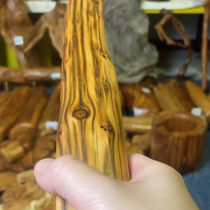 森***哥大叶紫檀（黑酸枝木类）太行崖柏棍子