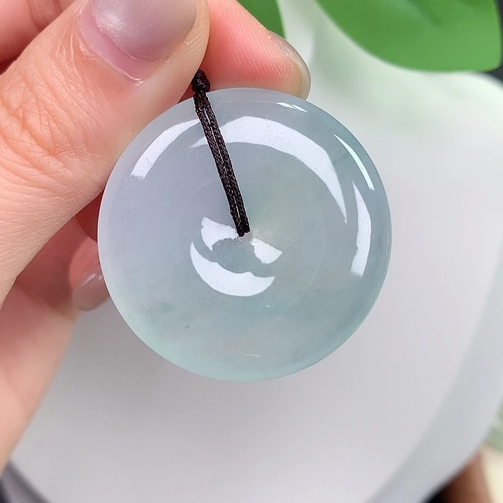 翡翠未镶嵌颈饰50；35.5-5.6