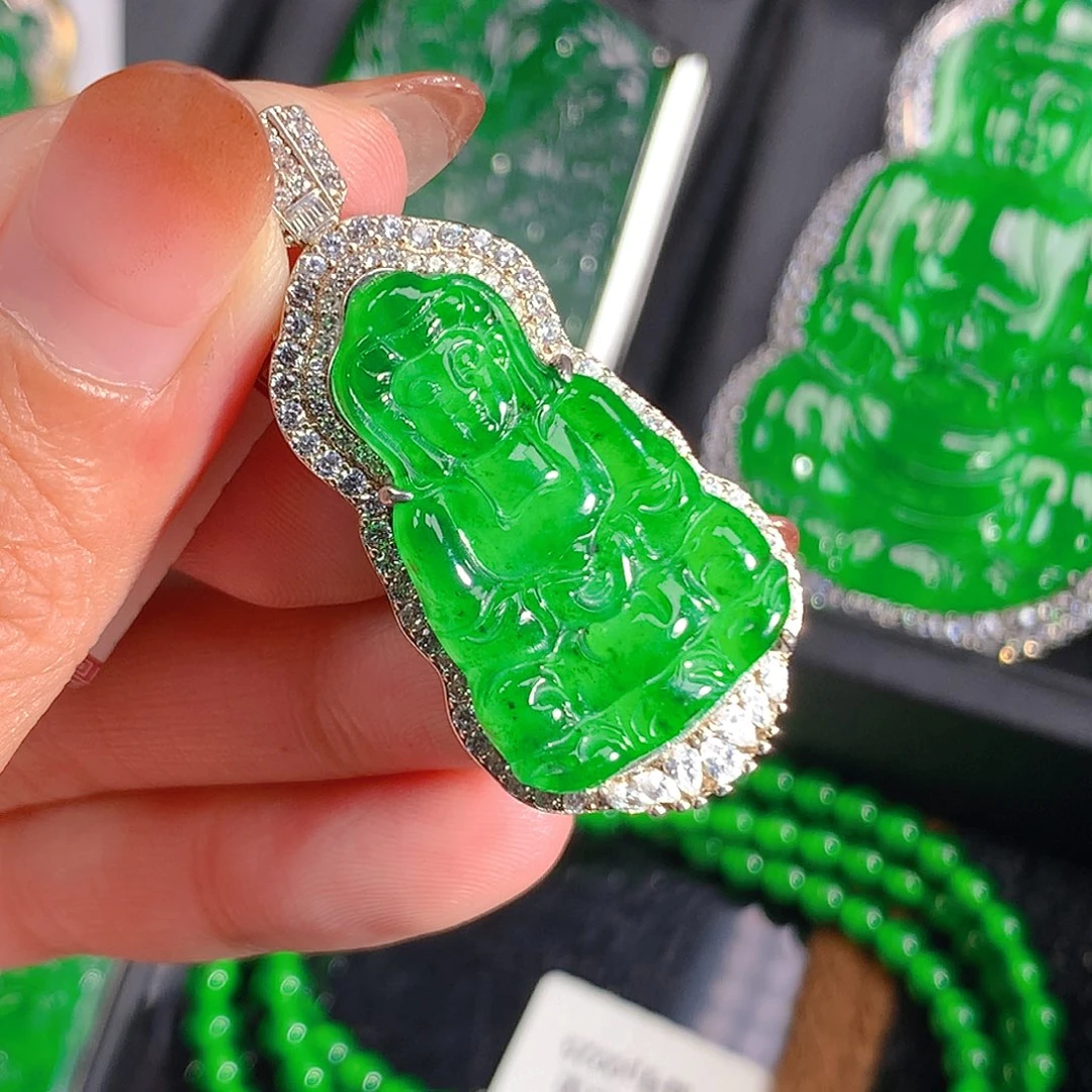 翡翠吊坠(不含链)未镶嵌