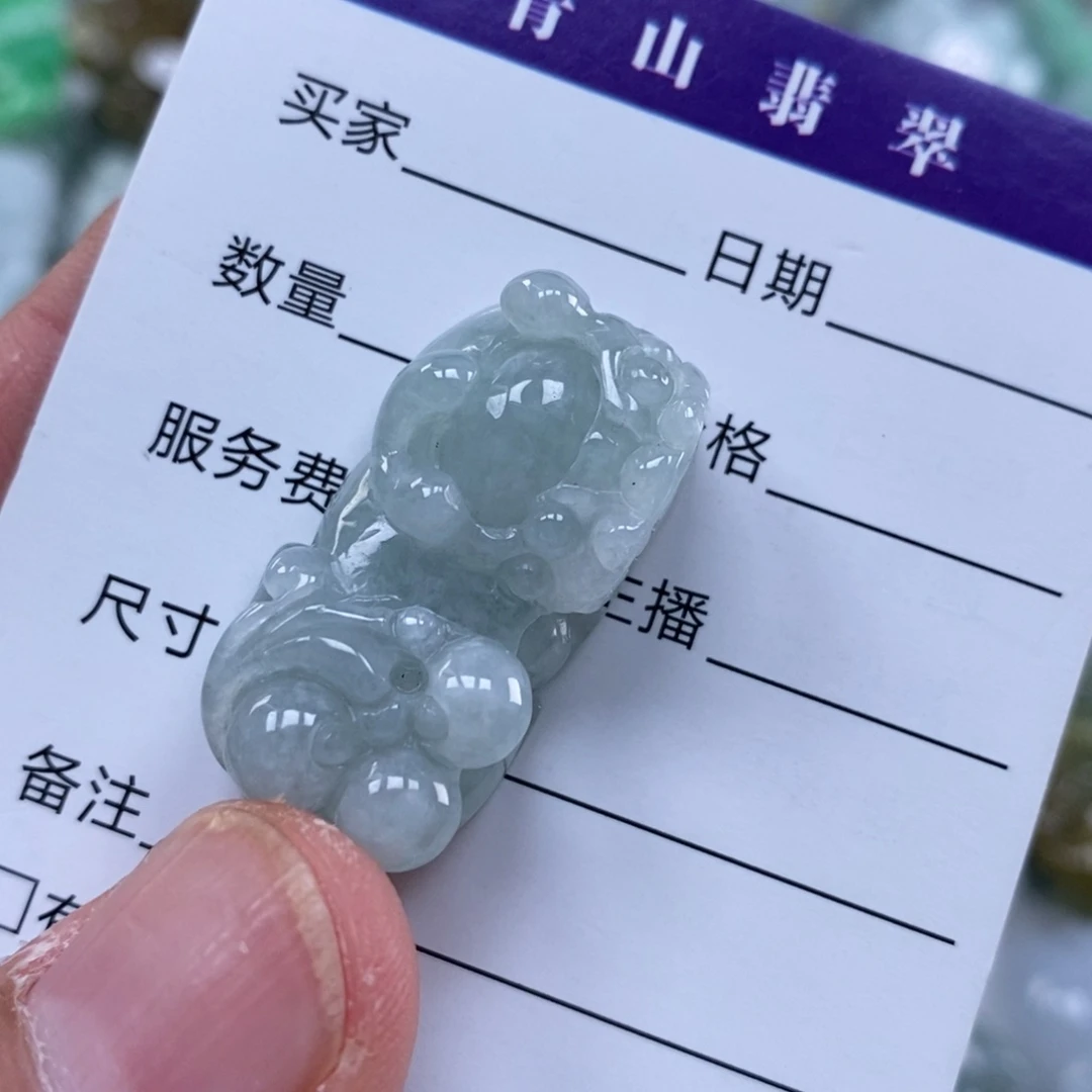 颈饰未镶嵌翡翠多人霸王貔貅手绳