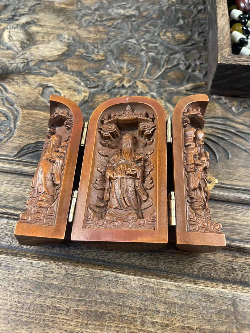 福禄寿三开手把件一个{小七甄选}