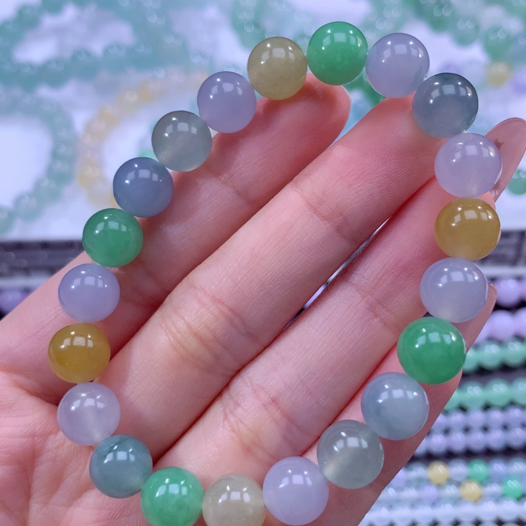 翡翠未镶嵌手链翡翠