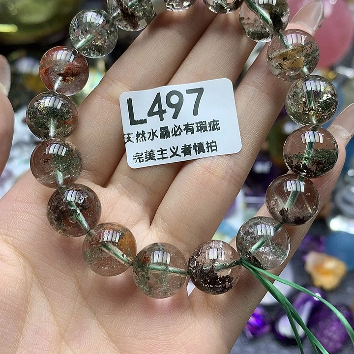 水晶珠宝半成品未镶嵌12+手串