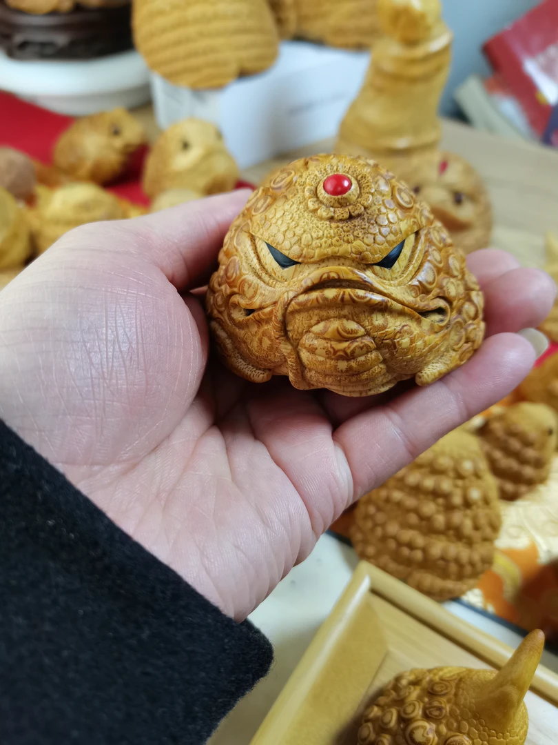 红运当头竹根金蟾