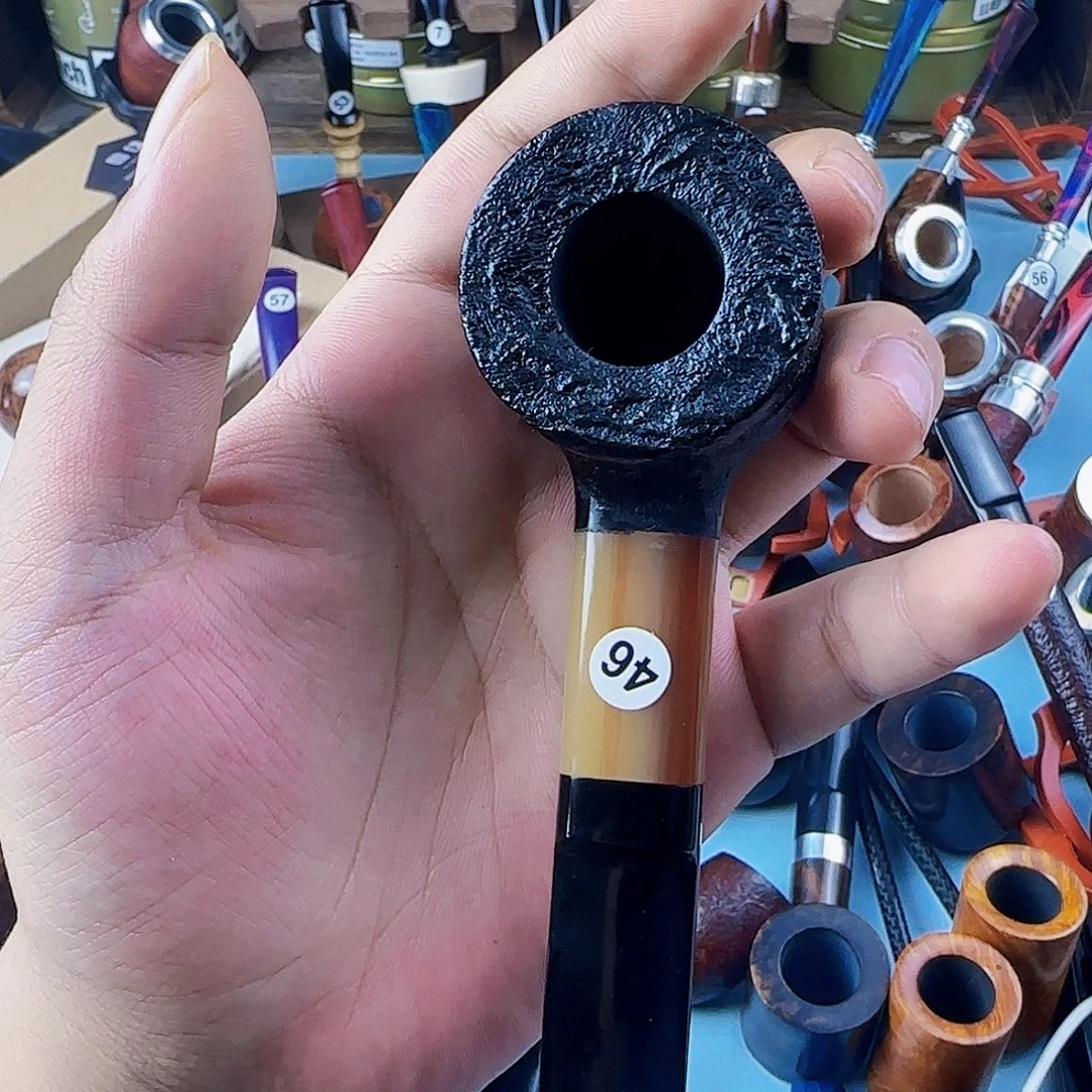 石楠木平底锅烟斗