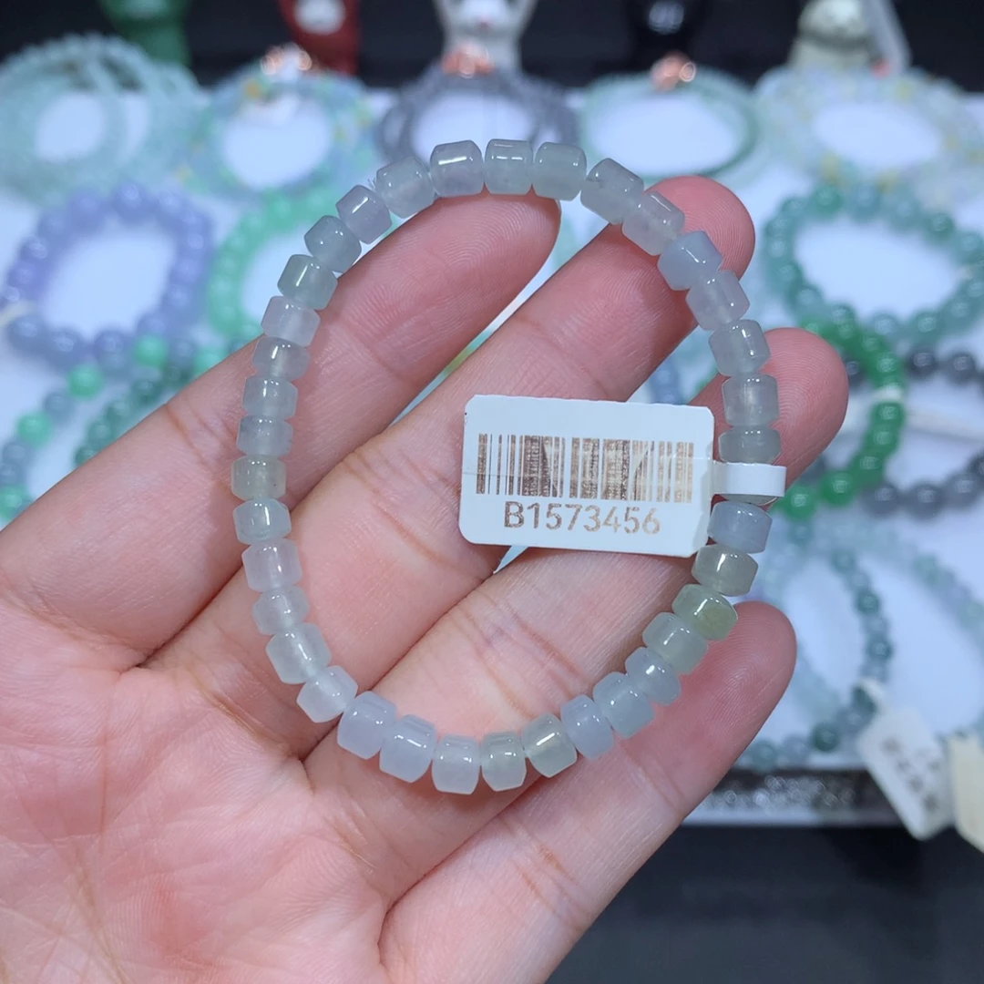 翡翠未镶嵌手串天然