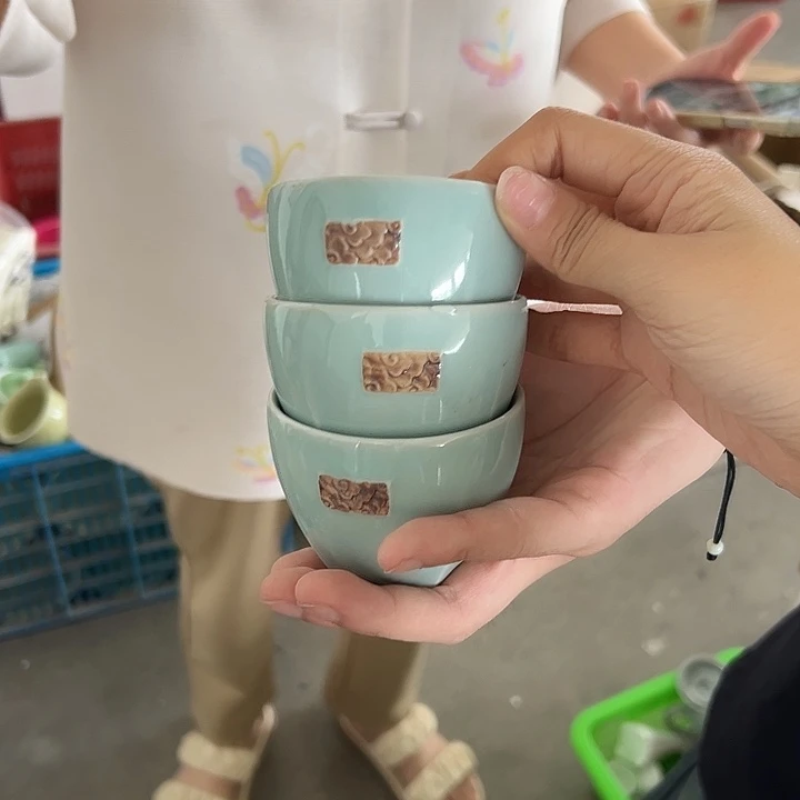 小米茶器龙泉青瓷