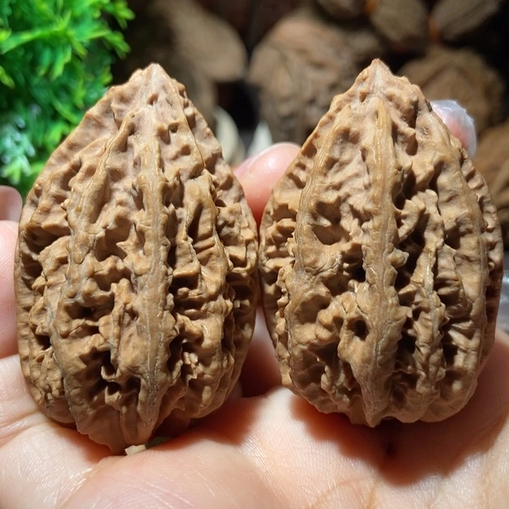 把件文玩核桃东北楸子小雪3