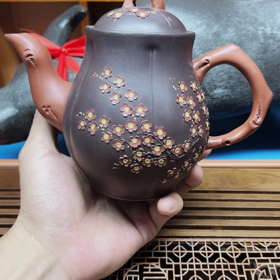 茶壶紫砂宜兴原矿紫砂壶手工制作