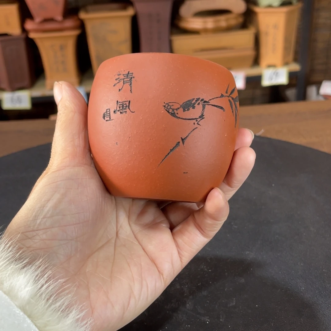 花盆紫砂紫砂壶上