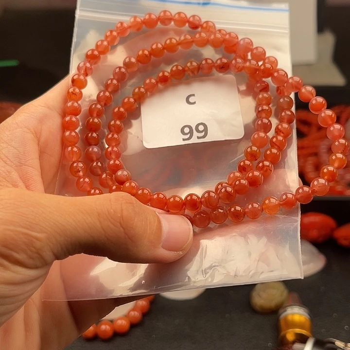 未镶嵌南红玛瑙多样性发货6m m南红玛瑙