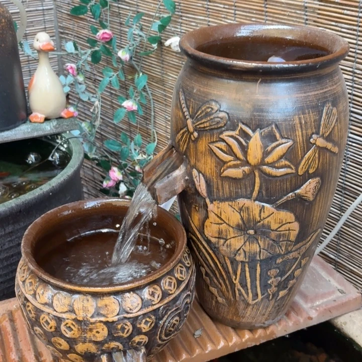 粗陶口径19/39，20/16进水口2.5厘米