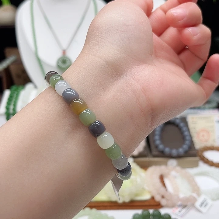 和田玉手链未镶嵌