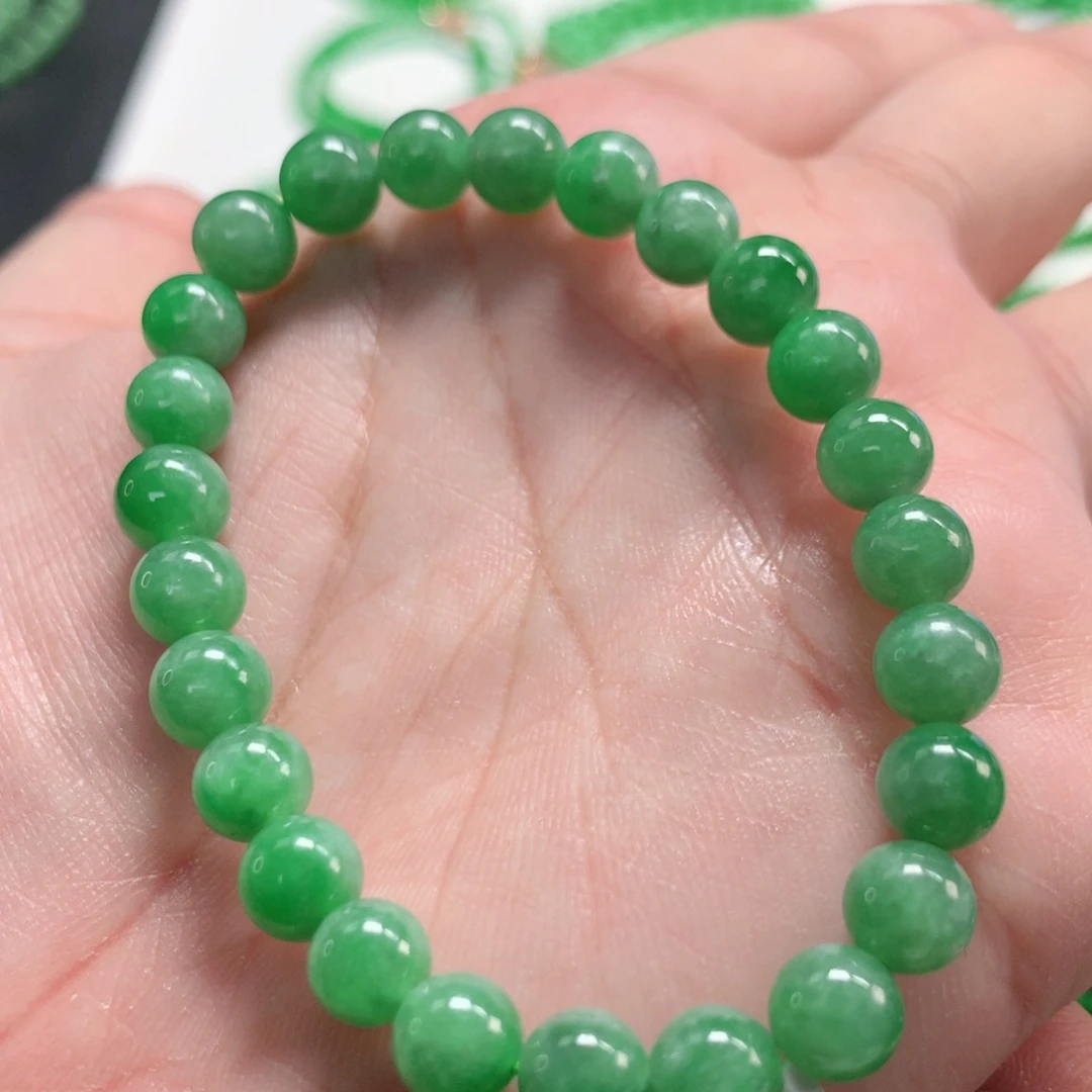 翡翠未镶嵌手链翡翠