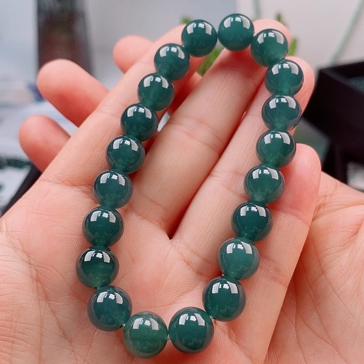 翡翠未镶嵌手链多样性发货自选散珠