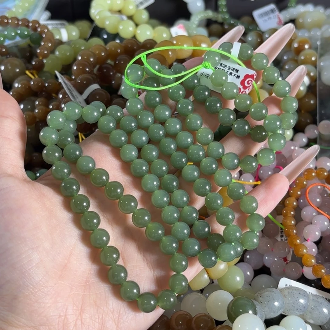 和田玉未镶嵌项链152