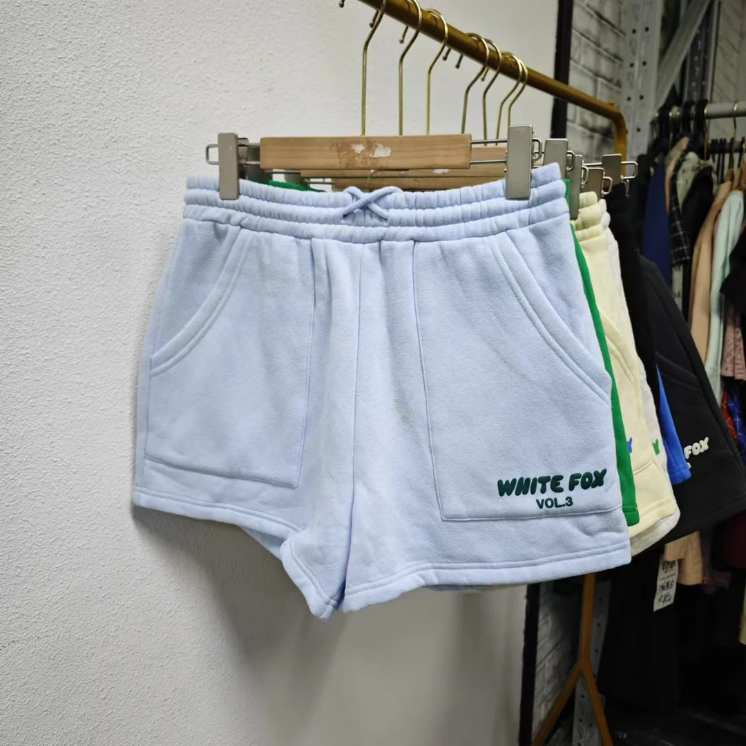 唯琳剪标 8仓B2-8-3111款 美国单WF字加绒短裤