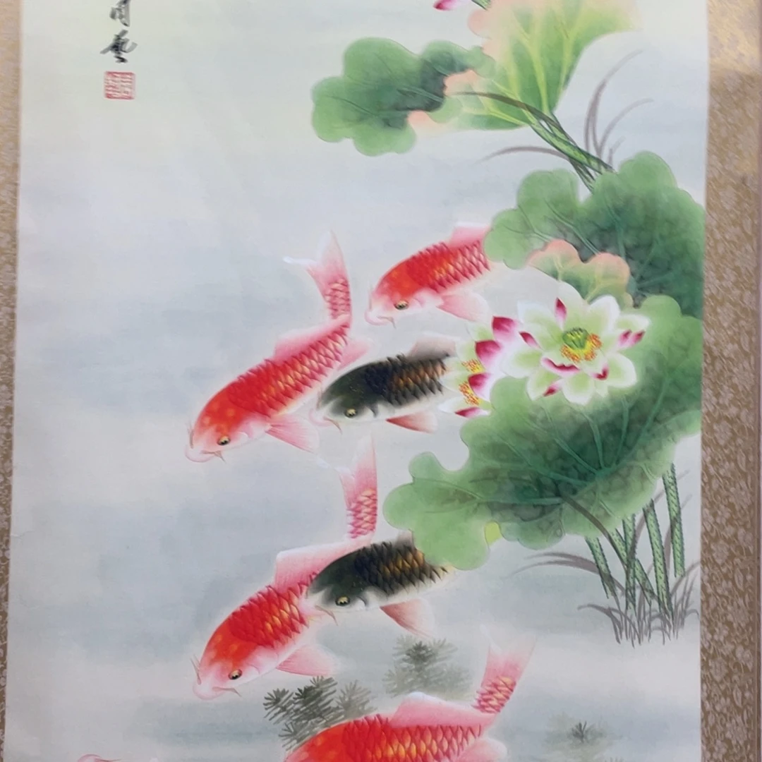 国画成本价带装裱和运险只播一个小时w