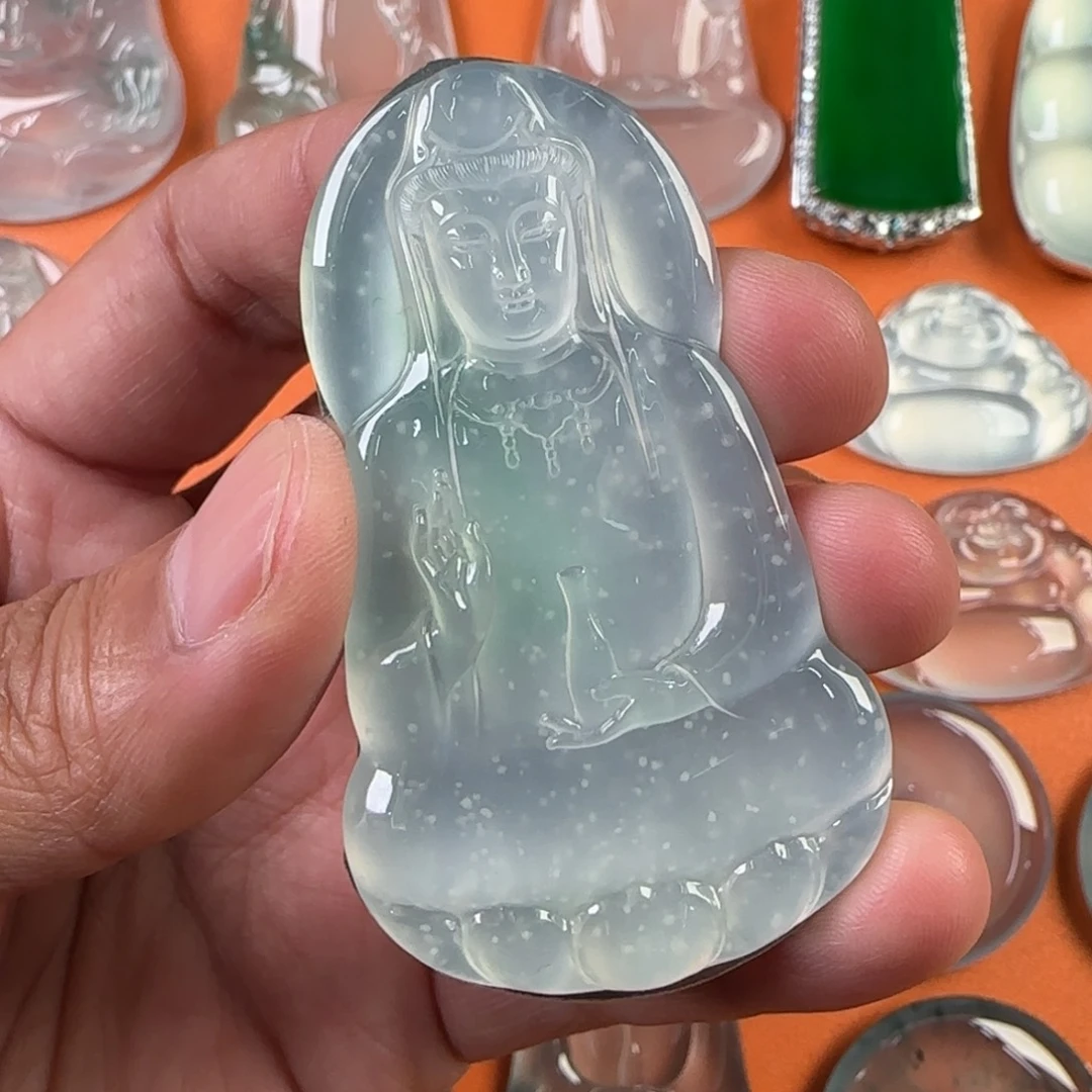 定制翡翠未镶嵌天然